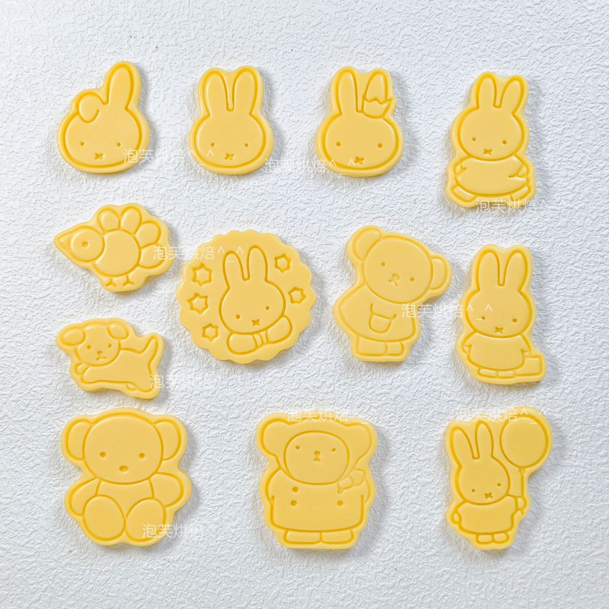 Kitchen Baking Items - Sevimli 3D Pres Kurabiye Kalıbı Miffy