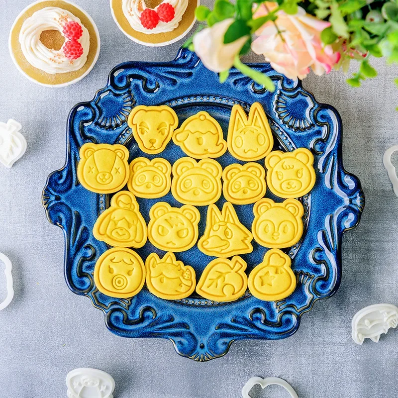 Baking In Kitchen - Kek Kurabiye Hayvan Geçiş Kesici Sevimli