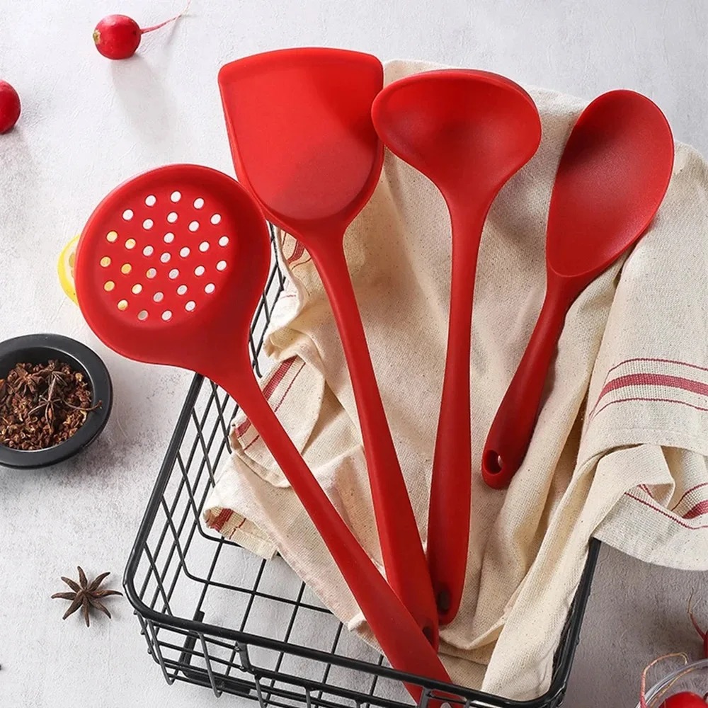 Offset Spatula Set - 6 Adet Silikon Mutfak Eşyaları Seti