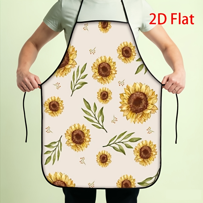 Kitchen Baking Background - 1 adet 2D Baskılı Yaratıcı Önlük