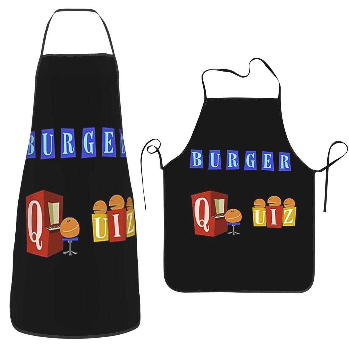 Burger Quiz Yeni Logo Önlükler - Kitchen Quiz incelemesi ve fiyatı