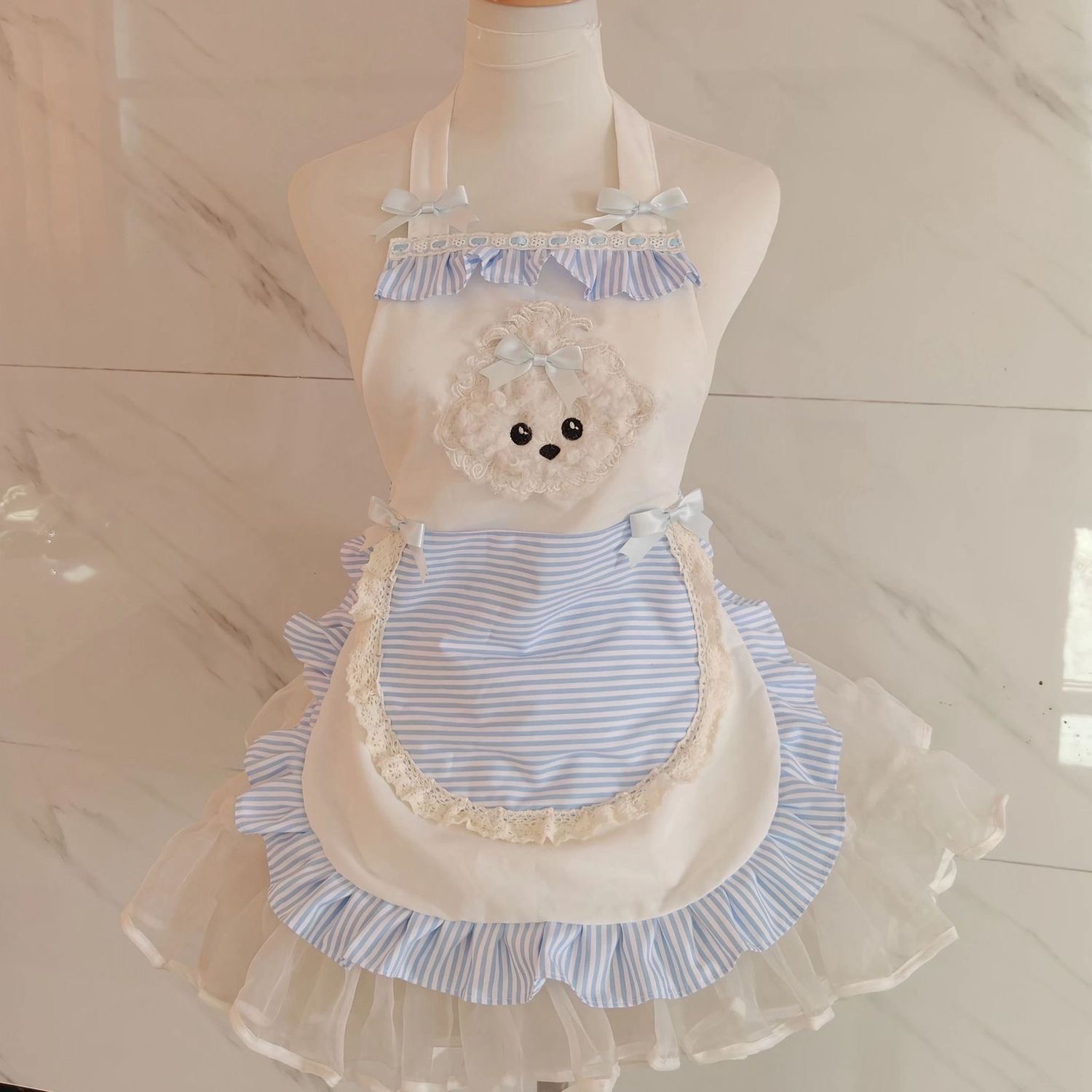 1 adet sevimli çizgili önlük p - Kitchen Baking Must Haves incelemesi ve fiyatı