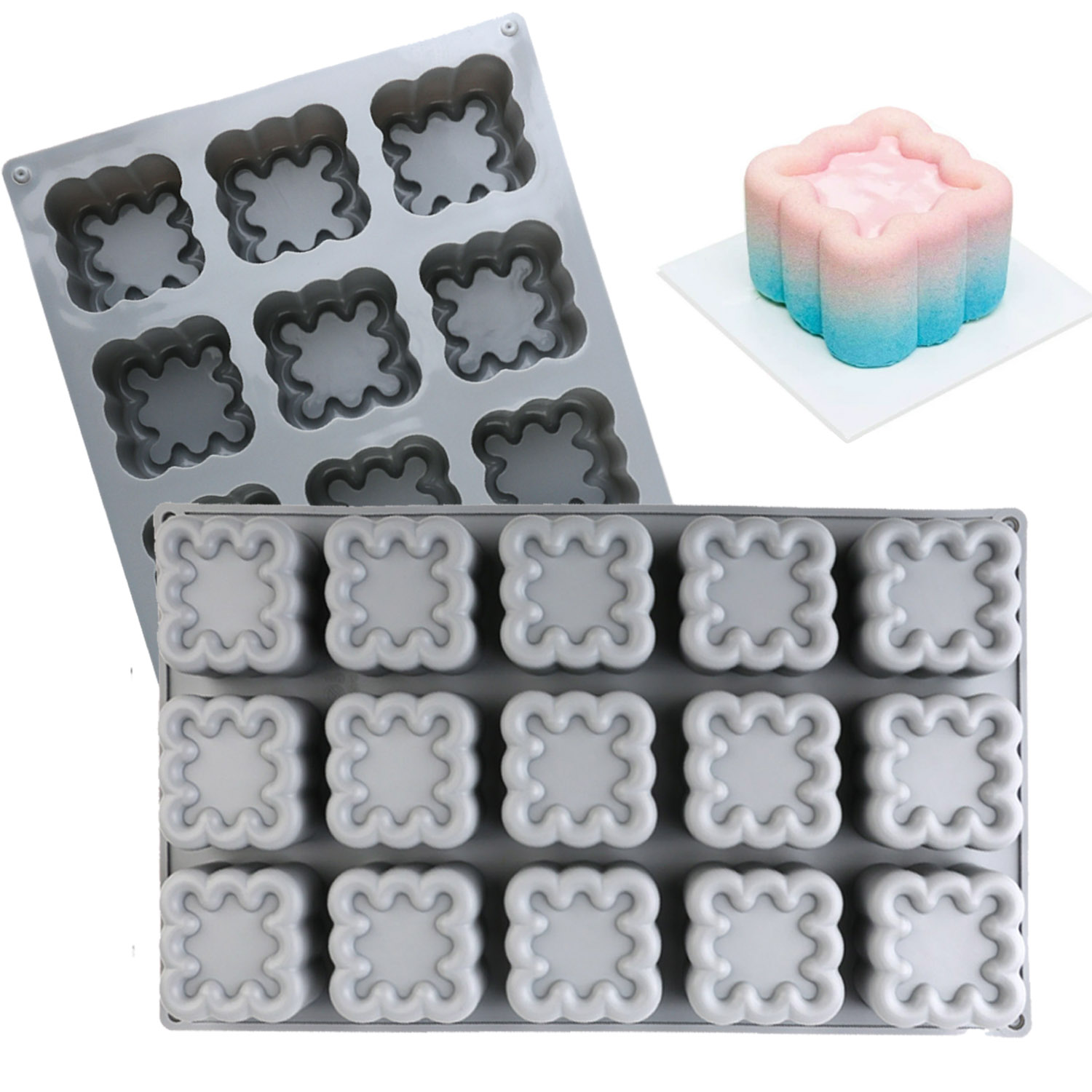 Bir Paket Kare Dalga Şekilli S - Kitchen Baking Must Haves incelemesi ve fiyatı