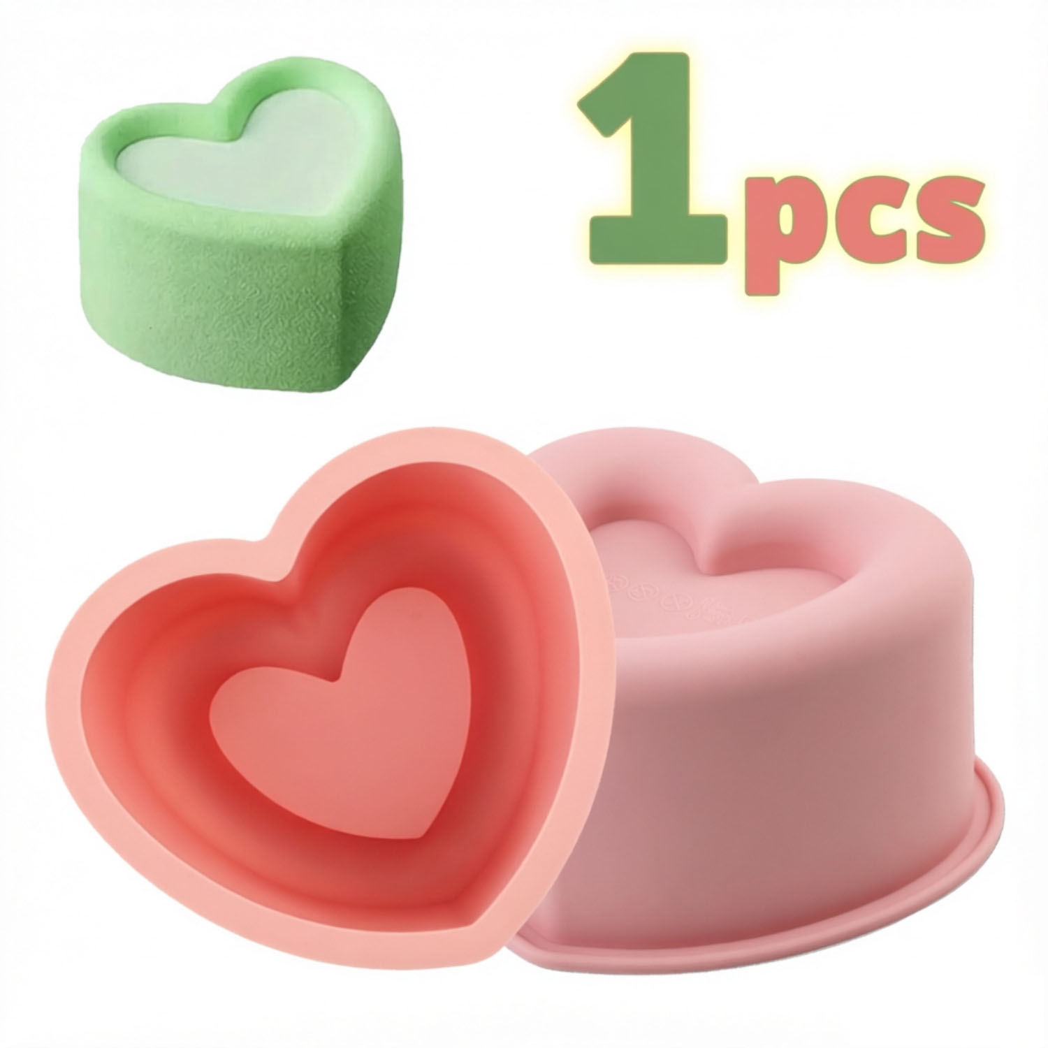 Muslu Kekler için Kalp Şeklind - Kitchen Baking Must Haves incelemesi ve fiyatı