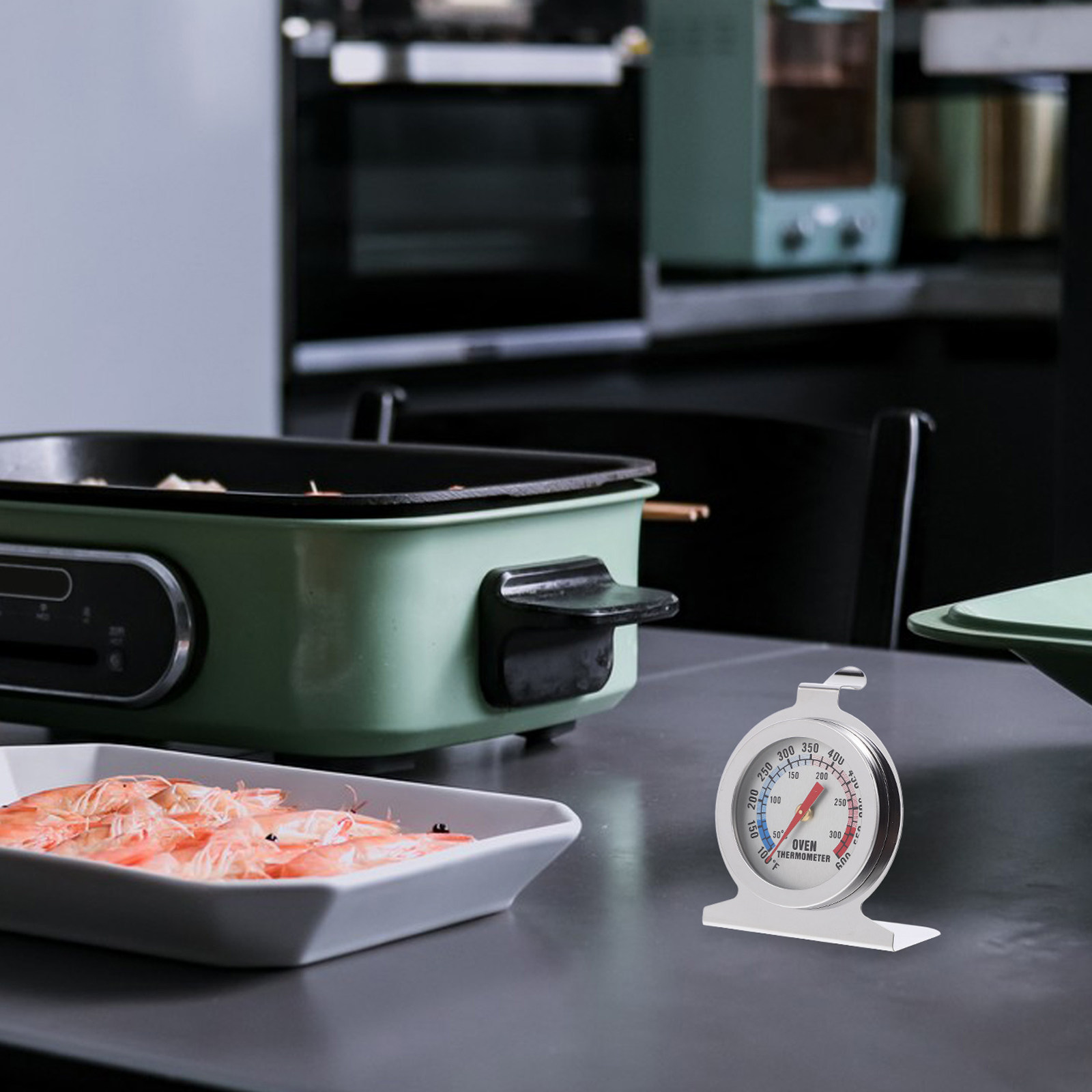 Paslanmaz Çelik Fırın Termomet - Kitchen Baking Cooking incelemesi ve fiyatı