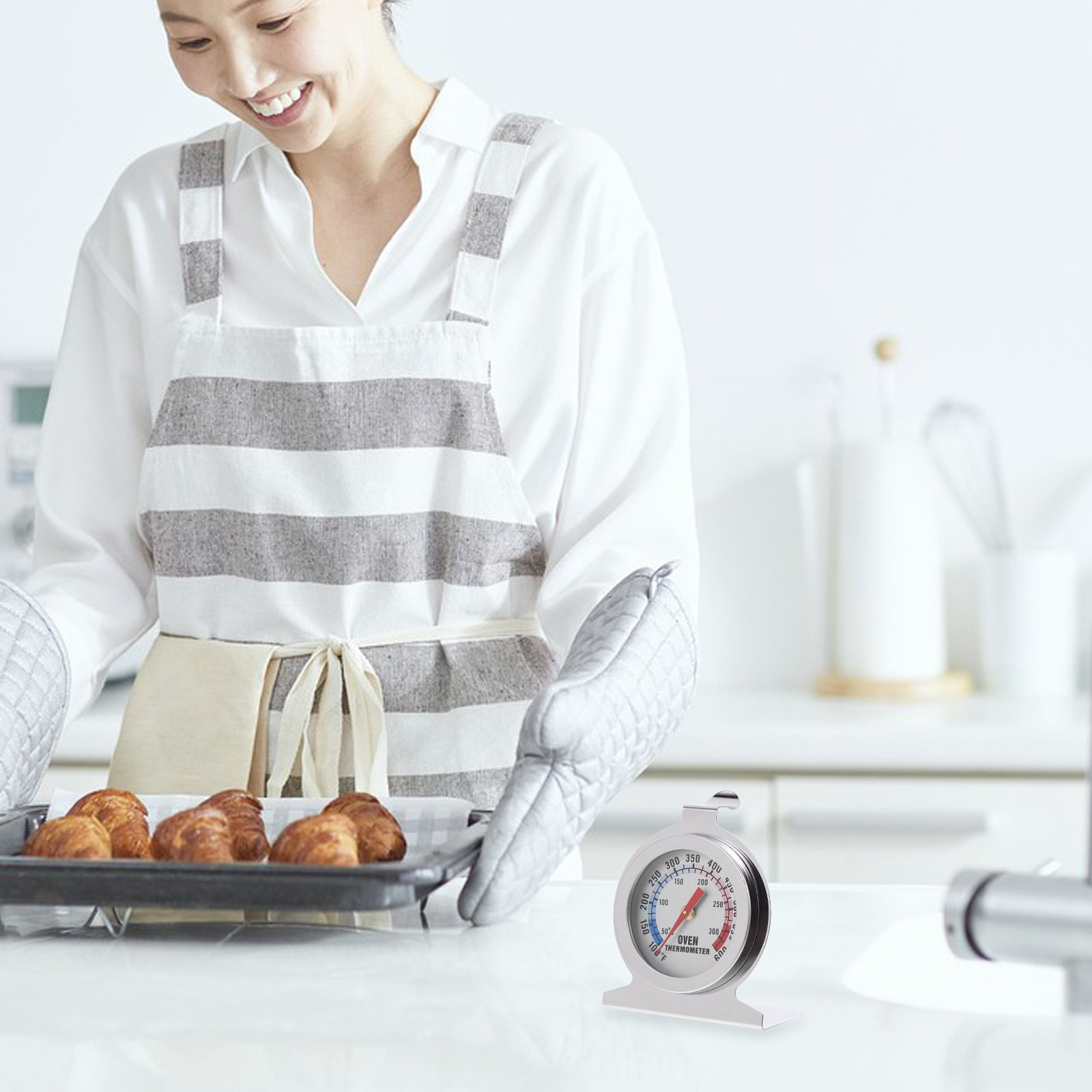 Paslanmaz Çelik Fırın Termomet - Kitchen Baking Cooking incelemesi ve fiyatı