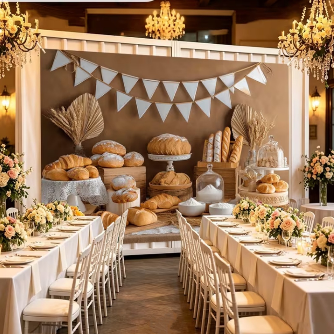 Ekmek Pişirme Gıda Temalı Part - Kitchen Baking Background incelemesi ve fiyatı