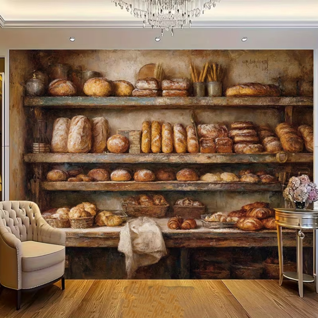 Ekmek Pişirme Gıda Temalı Part - Kitchen Baking Background incelemesi ve fiyatı