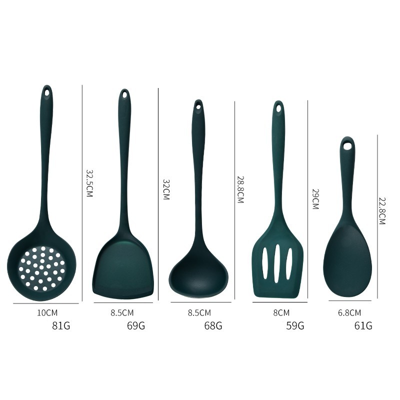 5 adet gıda sınıfı silikon mut - Offset Spatula Set incelemesi ve fiyatı