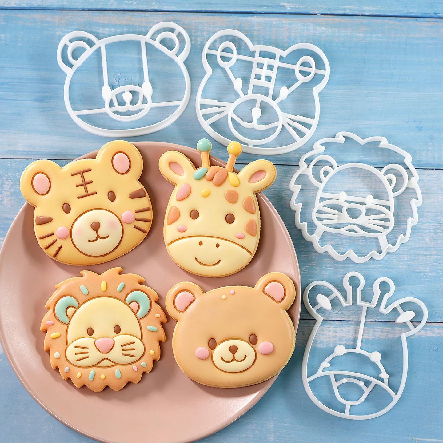 4 Parça Hayvan Figürlü Kurabiy - Kitchen Baking Items incelemesi ve fiyatı