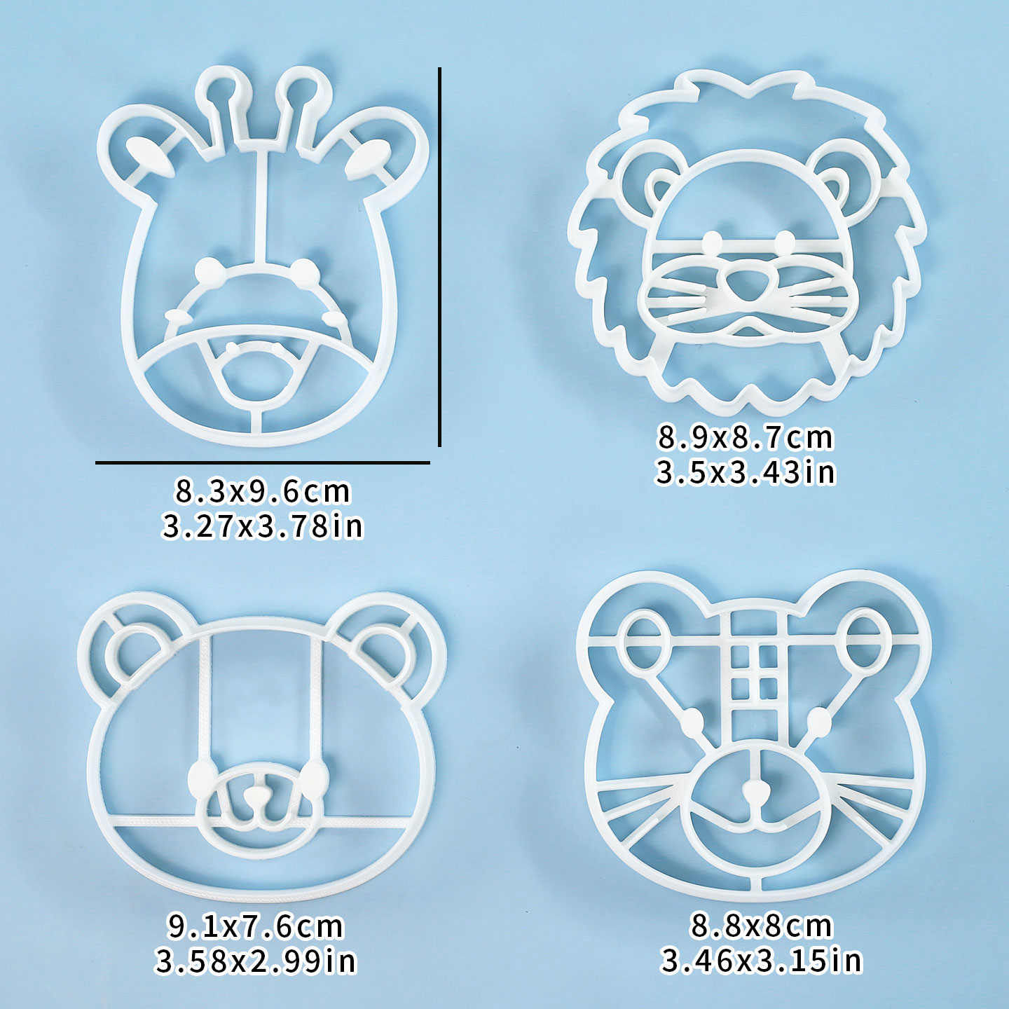 4 Parça Hayvan Figürlü Kurabiy - Kitchen Baking Items incelemesi ve fiyatı