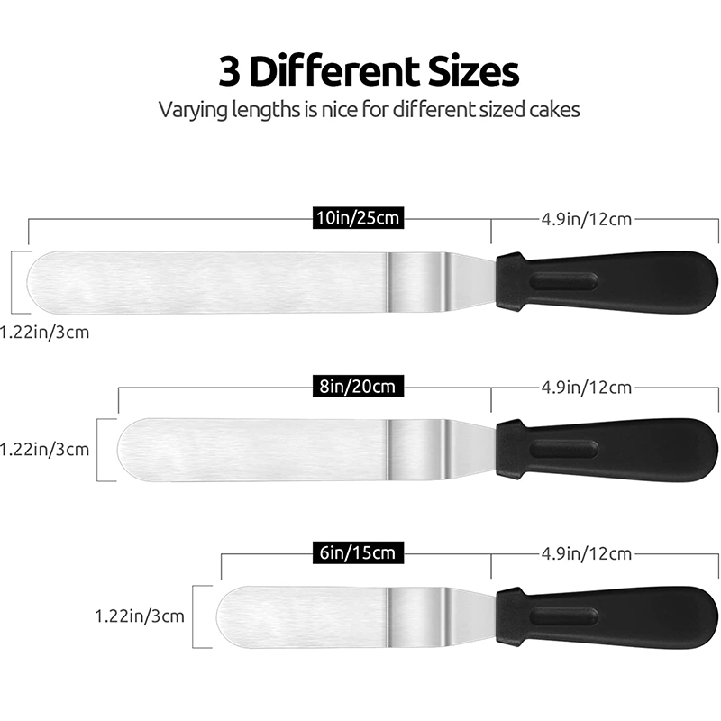 LMETJMA Kek Ofset Spatula Pasl - Offset Spatula Set incelemesi ve fiyatı