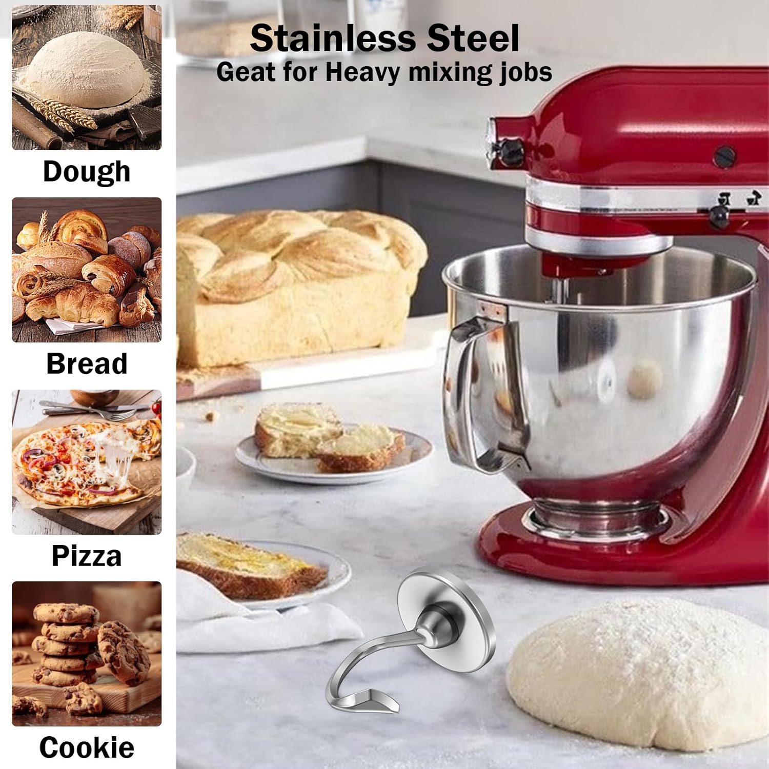 Kitchenaid 4,5-5 Quart Tilt-He - Kitchenaid Baking Set incelemesi ve fiyatı