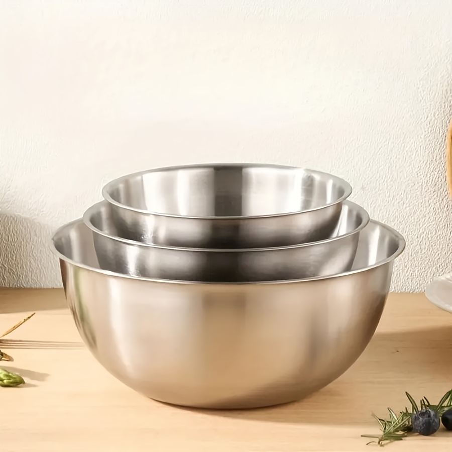 3'lü Paslanmaz Çelik Salata Ka - Kitchen Baking Cooking incelemesi ve fiyatı