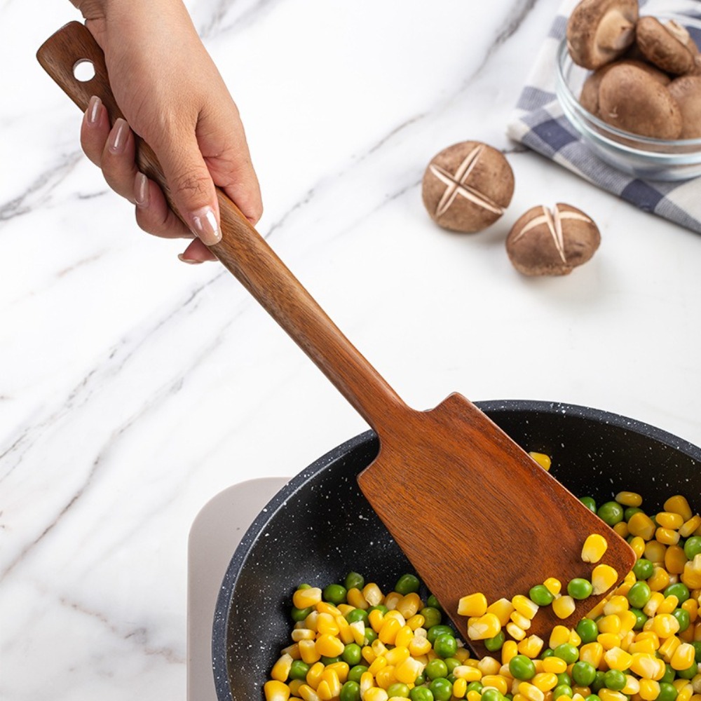 34 cm katı ahşap pişirme Spatu - Offset Spatula Set incelemesi ve fiyatı