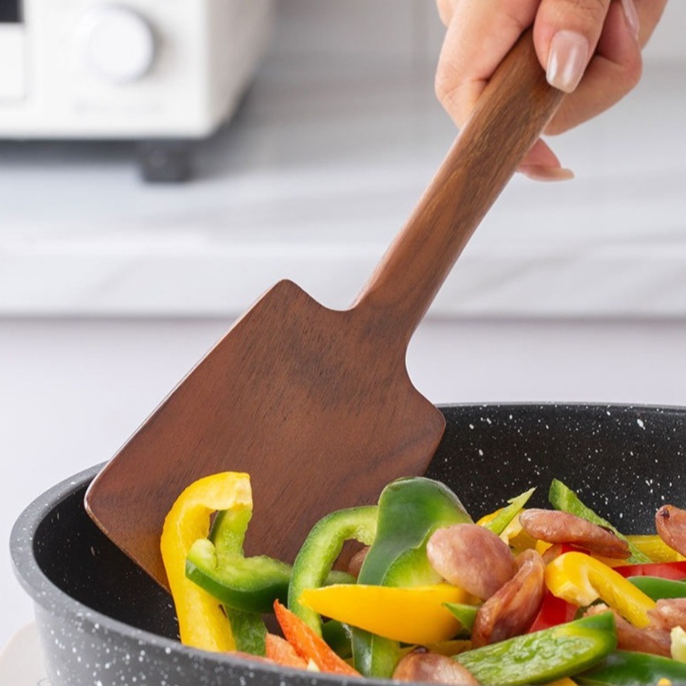 34 cm katı ahşap pişirme Spatu - Offset Spatula Set incelemesi ve fiyatı