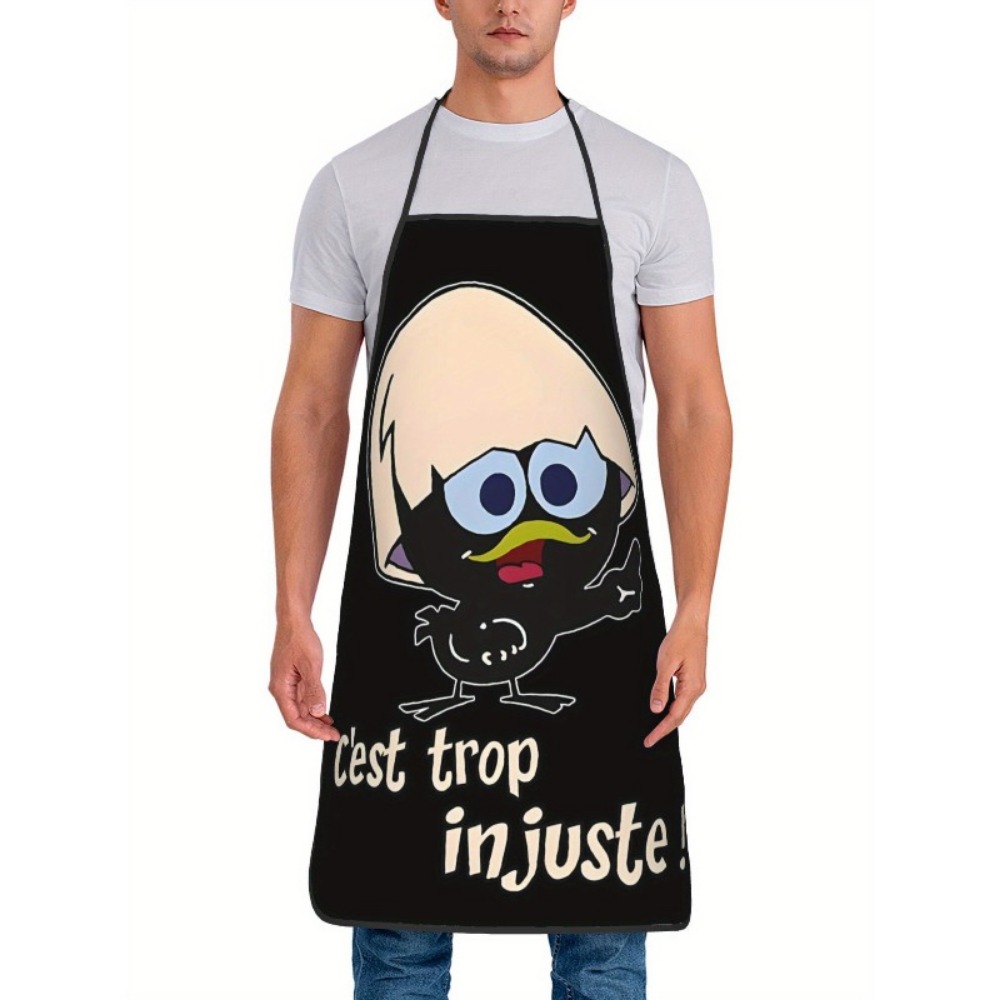 Karikatür tavuk baskı önlük si - Kitchen Baking Background incelemesi ve fiyatı