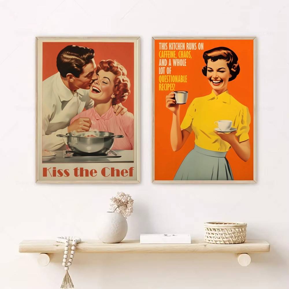 Retro Mutfak Alıntı Kağıt Post - Kitchen Baking Quotes incelemesi ve fiyatı